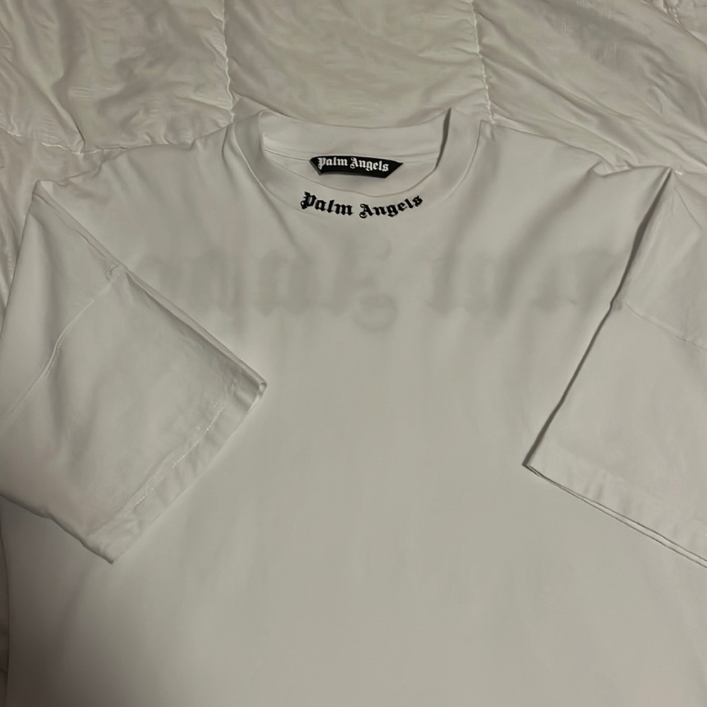COPY - Large Palm Angels oversized white tee